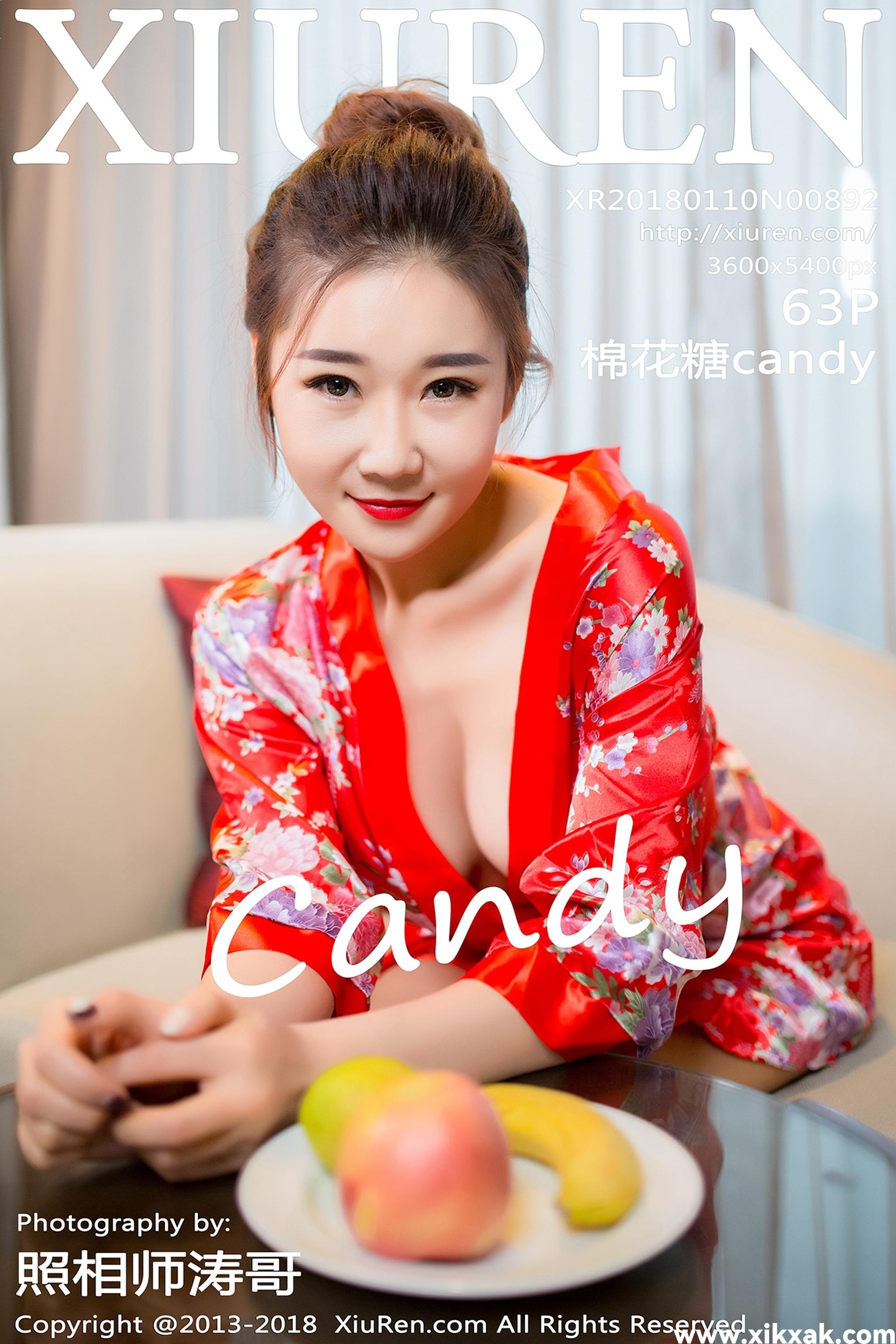 [XiuRen秀人网] 2018.01.10 No.892 棉花糖candy